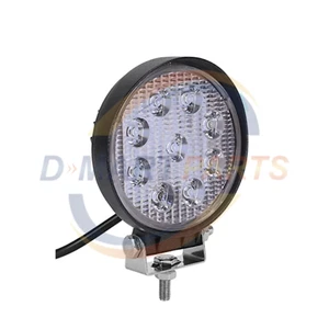 Lámpara de cabeza LED redonda luz 12-80 voltios carretilla elevadora equipo pesado tractor uni - Imagen 1 de 1