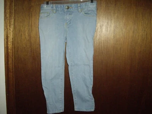 New Girls Size 5yrs Stella McCartney for Baby Gap Skinny Denim Jeans Zipper Legs - Picture 1 of 4