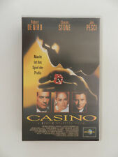 VHS Video Kassette Casino Robert De Niro Sharon Stone Joe Pesci Scorsese