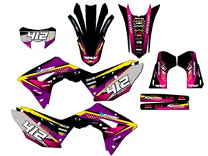 2021-2024 CRF 450 RL SURGE Purple Senge Graphics Kit Compatible with Honda - Picture 1 of 10
