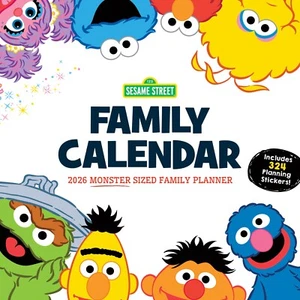 2026 Sesame Street: Monster Sized Family Planner - Picture 1 of 6