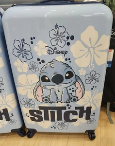 Disney Stitch Tropical Suitcase 4 Wheel Hardshell Cabin Hand Luggage or Suitcase - Picture 1 of 6