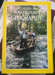 National Geographic June 1987 Patowmack Canal, Tornadoes, Laos, Eskimo Tomb - Imagen 1 de 2