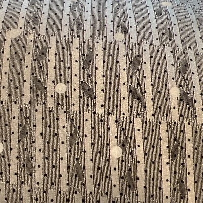 Шелковый галстук Brioni серый серебристый сделано в Италии с геометрическим цветочным рисунком - Изображение 1 из 4