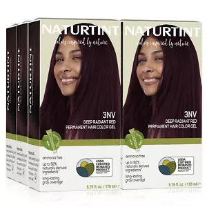Naturtint Permanent Hair Color - 3NV Deep Radiant Red 5.07 Fl Oz (Pack of 6) - Picture 1 of 8