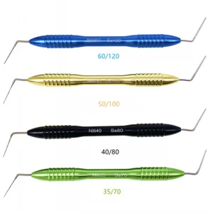 Dental Endo Condenser Gutta Percha Tips NITI Stainless Hand Plugger 35-120 - Picture 1 of 10