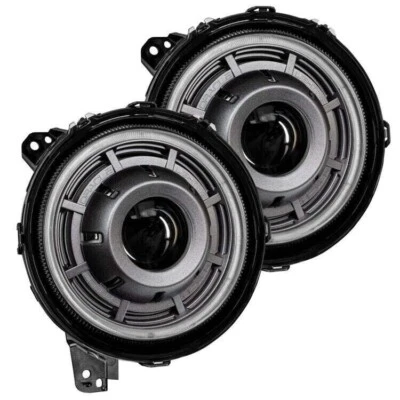 Oracle ORL5839‑504‑PAU Oculus Bi-LED Projector Halo Headlights for 2018–2024 - Image 1 of 4