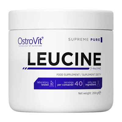 OSTROVIT LEUCINE 200 g - Essentielle Aminosäure für Muskelwachstum