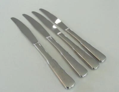 Lote de 4 cuchillos de cena Oneida FRIENDSHIP Wm A Rogers acero inoxidable Foto 1 de 2