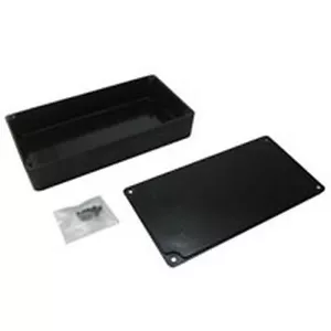 Project Box, ABS, Black, 110 X 56 X 20 mm - Picture 1 of 1