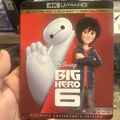 Big Hero 6 (4k Ultra, Bluray, w/ Slipcover, 2014) - Image 1 of 4