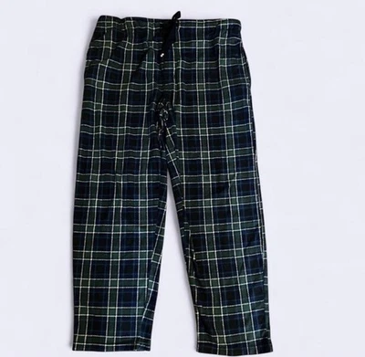 Pantalones de salón a cuadros para hombre Izod en azul y verde Foto 1 de 4