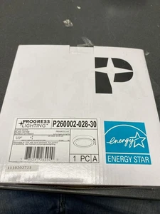 Progress Lighting AirPro 7" LED Light Kit for Ceiling Fans - Satin White - Picture 1 of 3