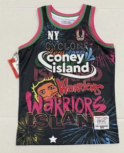 Headgear Classics The Warriors Coney Island Basketball Trikot Multi Medium Neu mit Etikett - Bild 1 von 2