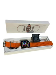 Smart Watch Fit Pro Titanium Starlight Sport Band Waterproof NEW Sealed Orange - Picture 1 of 10