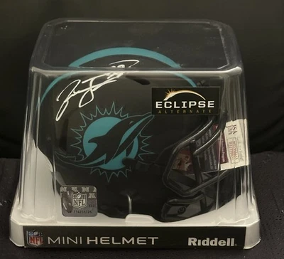 Minicasco Jason Taylor 99 Miami Dolphins Firmado Autógrafo Eclipse Certificado JSA Foto 1 de 4
