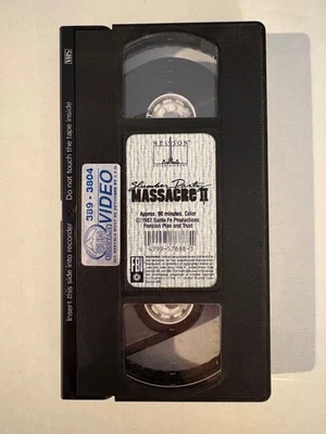 Slumber Party Massacre 2 II 1987 Nelson Entertainment VHS TAPE ONLY - Image 1 of 3