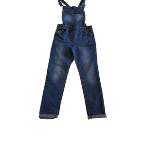 Denim Dungarees UK Girl's Age 9-10 Years W24 L24 - Picture 1 of 6