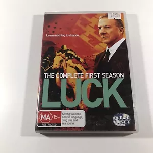 Luck - The Complete First Season DVD Region 4 PAL TV Series Dustin Hoffman - Picture 1 of 9