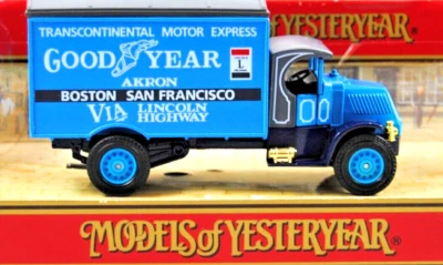 Matchbox of Yesteryear No:Y-33 1930 AC MACK Truck in AKRON BOSTON San FRANCISCO - Image 1 of 4