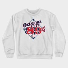 Oklahoma City 89ers crewneck sweatshirt Minor League Dodgers RedHawks Triple-A