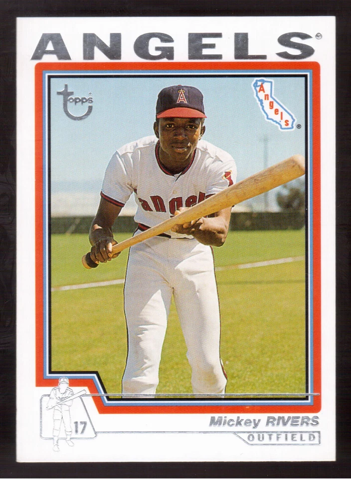 2004 TOPPS RETIRED SIGNATURE #64 MICKEY RIVERS - Image 1 of 1