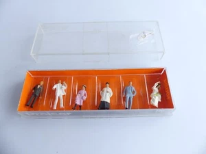 PREISER HO 10591 1: 87 / PERSONNAGES PIETONS DANS LA RUE ET ALENTOURS - Foto 1 di 3