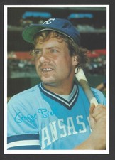 1980 Topps Super Gray Back #14 GEORGE BRETT Raw - Kansas City Royals - AFEF
