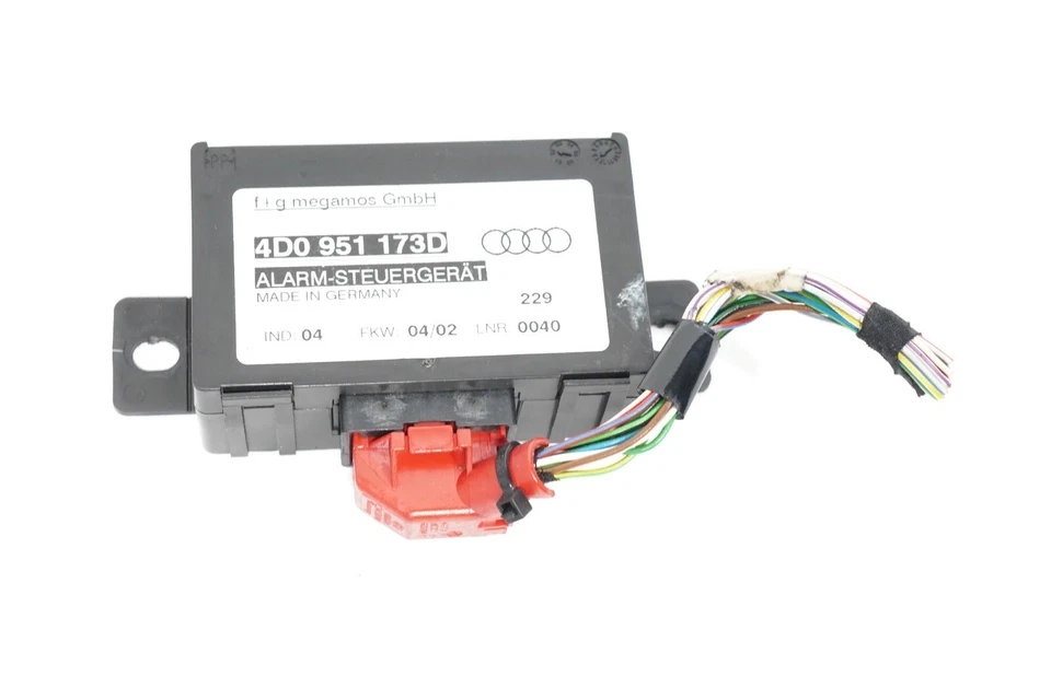 01 02 03 04 05 AUDI ALLROAD MÓDULO DE CONTROL DE ALARMA 4D0951173D OEM Foto 1 de 4