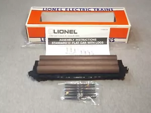 Lionel O 17500 CP Rail Flat Car w/ Log Load 6-17500 in Original Box ~ TS - Picture 1 of 10