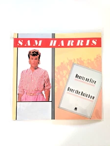 Sam Harris - Hearts On Fire/Over The Rainbow - Motown - 1984 12"  Import Sealed - Picture 1 of 2
