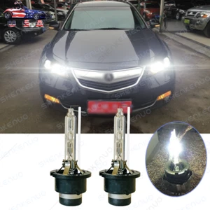 Bombilla de faro 6000K HID para Acura TL 2004 2005-2008 haz alto/bajo ajuste cantidad 2 - Imagen 1 de 12