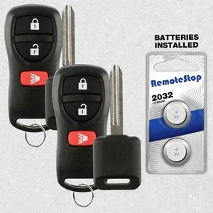 2 For 2005 2006 2007 2008 2009 2010 Nissan Frontier Keyless Car Remote Fob + Key - Picture 1 of 5