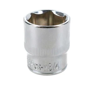 3/4" Imperial 6 Puntos 3/8" Drive Socket poco profundo SAE AF Cromo Vanadio Acero - Imagen 1 de 3