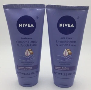 Nivea Hand Creams Macadamia Oil & Lotus Flower, 2.6 oz (2PK) - Picture 1 of 3