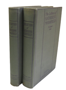 The Letters of Katherine Mansfield Volume One & Two 1928 Edited By J. Middleton