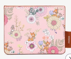Loungefly Disney Bambi Klopfer Blume rosa Blumen Kartenetui Kartenetui NEU - Bild 1 von 3