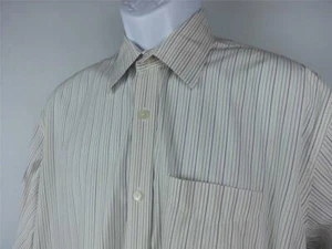 BANANA REPUBLIC Classic Button Front Casual Dress Shirt Long Sleeve Mens L - Picture 1 of 12