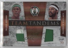 2009-10 Absolute Memorabilia Prime /10 Rajon Rondo Rasheed Wallace #5