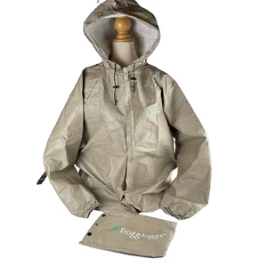 New Frogg Toggs Ultra Lite Rain Jacket Large Travel Pouch UL62104 Camping - Picture 1 of 10
