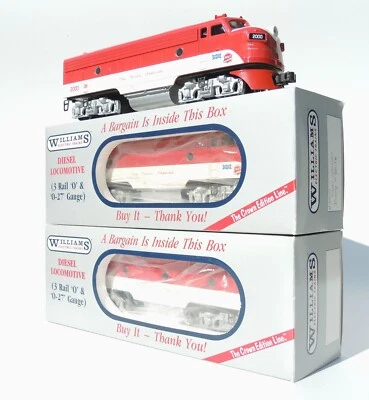 Gorgeous set of 3 Williams O gauge Texas Special locomotives MINT- LOOK!! - Image 1 of 4