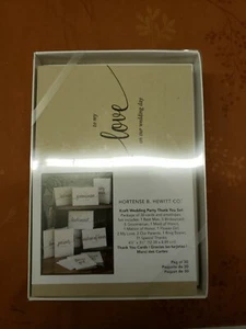 Hortense B. Hewitt 53894 Kraft Set di ringraziamento per feste di matrimonio, 30 pezzi - Foto 1 di 5