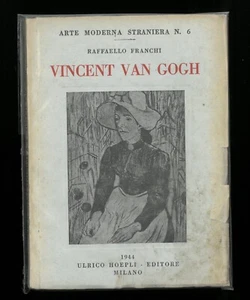 Vincent Van Gogh Raffaello Franchi Hoepli 1944 Lamberto Vitali 1952 - Picture 1 of 2