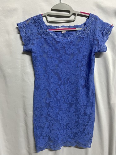 UNDERCOVER Victoria's Secret Mini Abito Vintage Pizzo Taglia L Lingerie