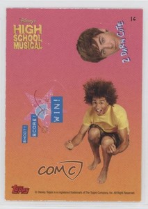 2007 Topps High School Musical Puzzle Stickers Shoot! Score! Win! #14 0k3a