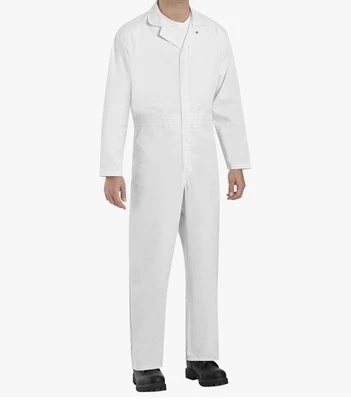 Nuevo XXL- Mono de pintor de espalda de acción de sarga roja para hombre Foto 1 de 3