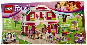 SR1-LEGO FRIENDS 41039-Sunshine Ranch-Original 721 Pcs/Manuals/Box-100% Complete - Picture 1 of 12