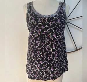 MARC by Marc Jacob’s silk floral sleeveless blouse with mesh back XS - Picture 1 of 7