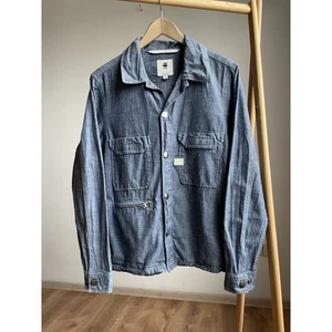 G-Star Raw XPO Utility Straight Chambray Shirt Gr. S - Bild 1 von 6
