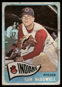 Sam McDowell 1965 Topps #76 Cleveland Indians - Picture 1 of 2